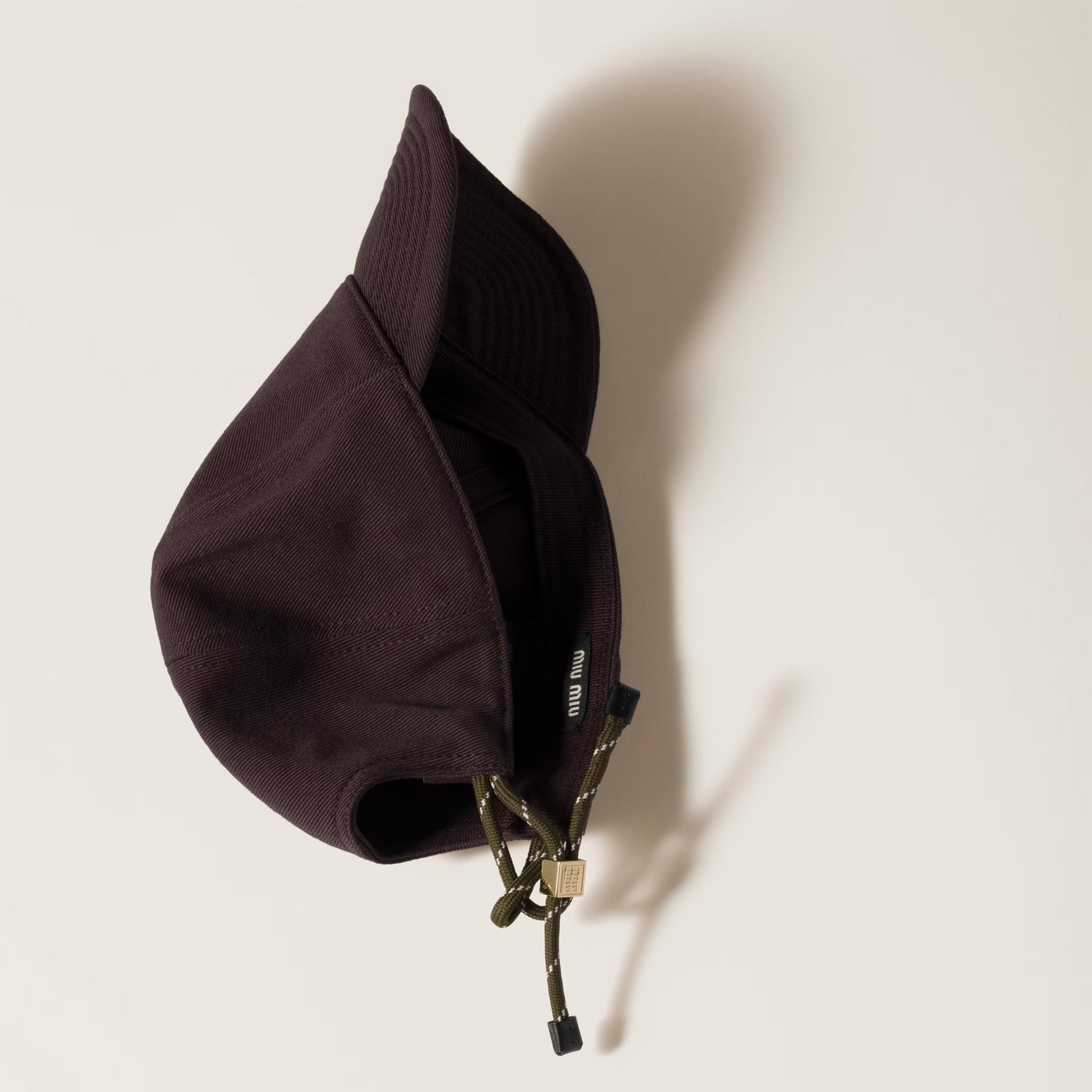 Denim baseball cap – Amaranth & Forest Green