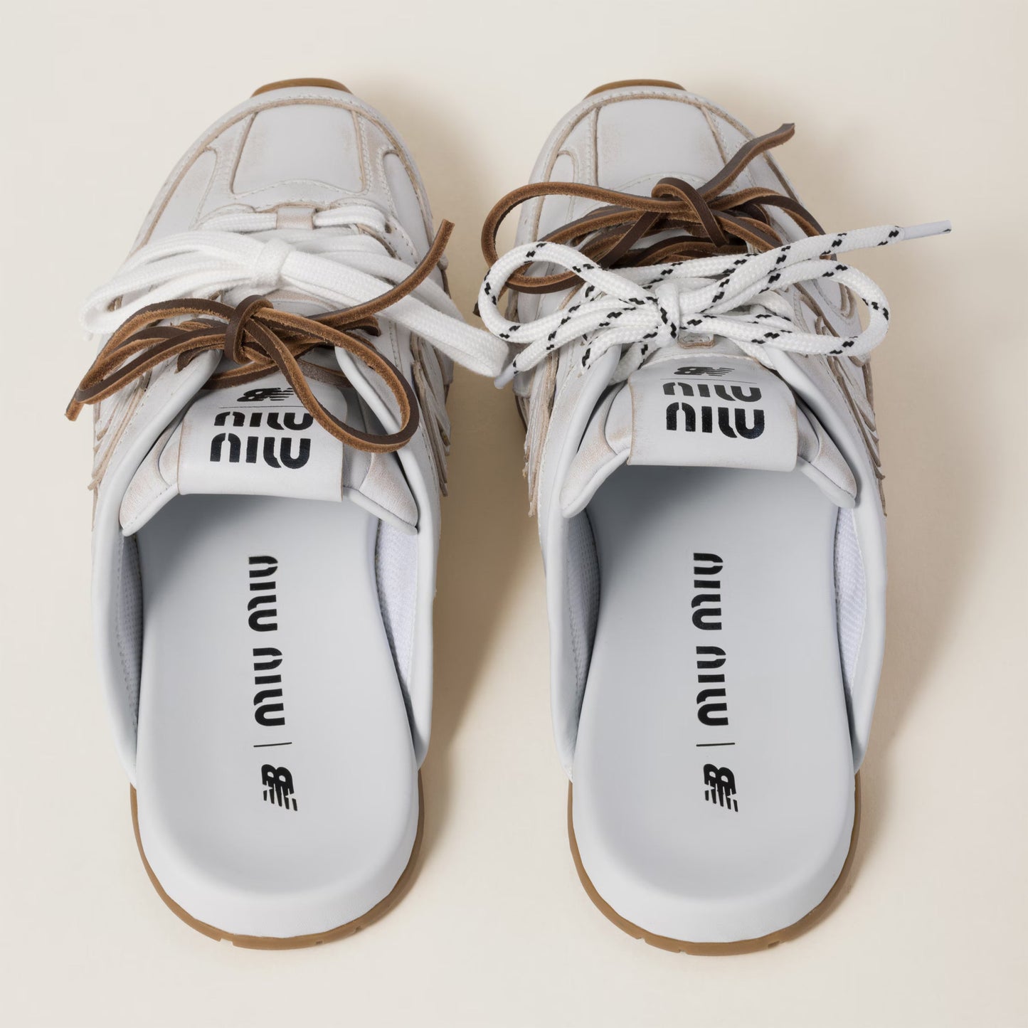 New Balance x Miu Miu 530 SL mule trainers