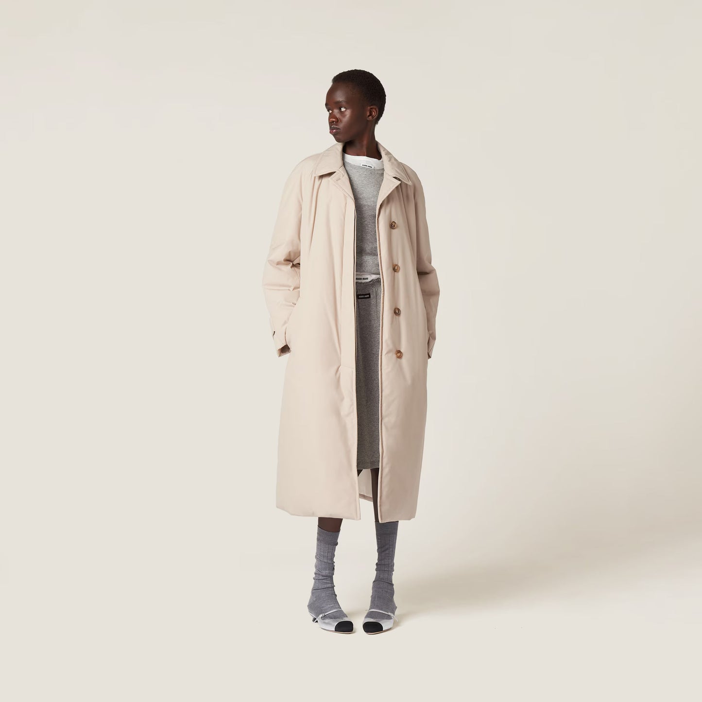 Ribbed jersey T-shirt