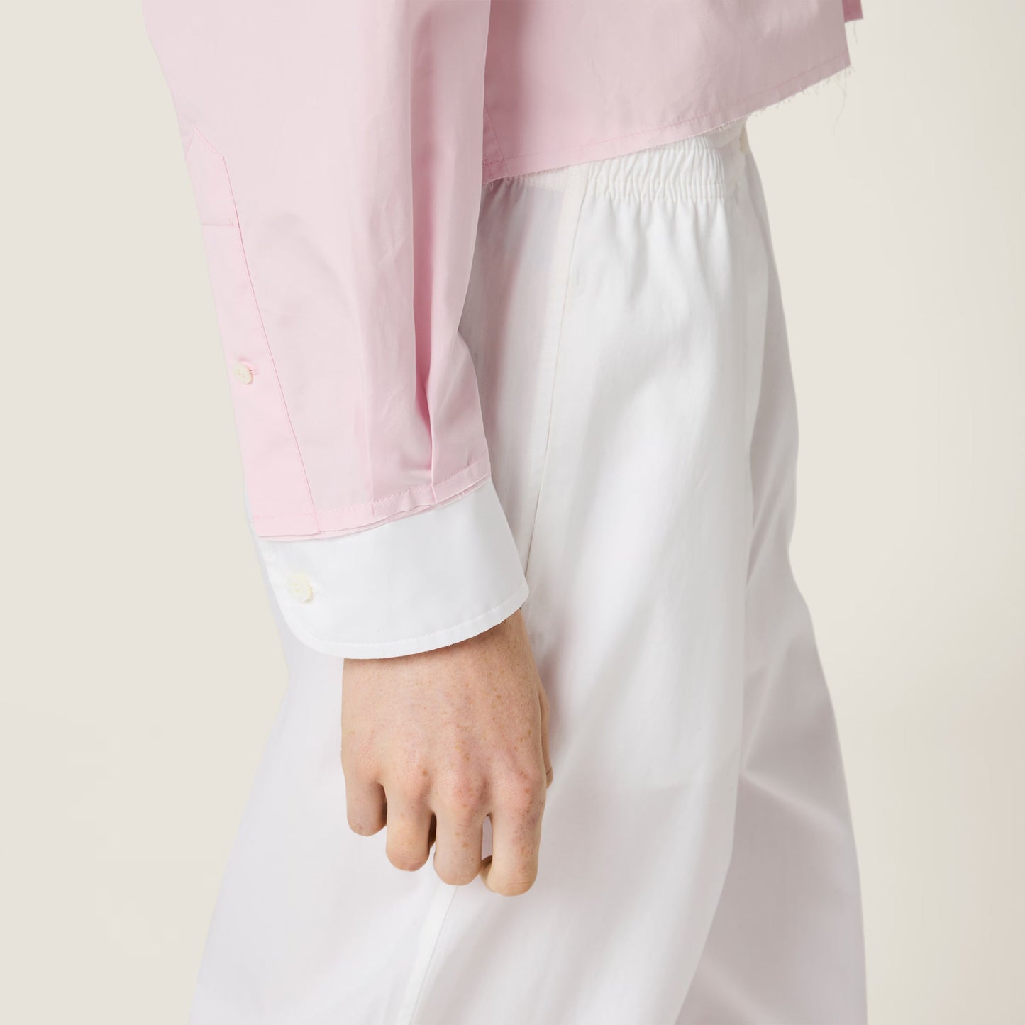 Poplin shirt – Pink