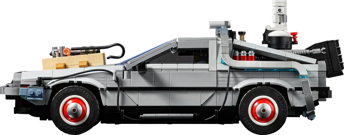 La machine à remonter le temps de Retour vers le futur