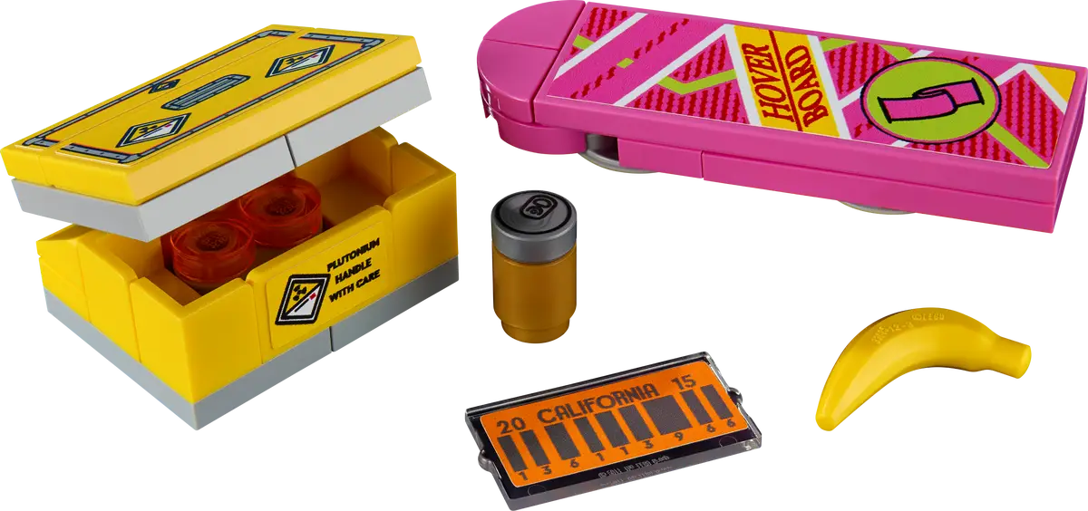 La machine à remonter le temps de Retour vers le futur