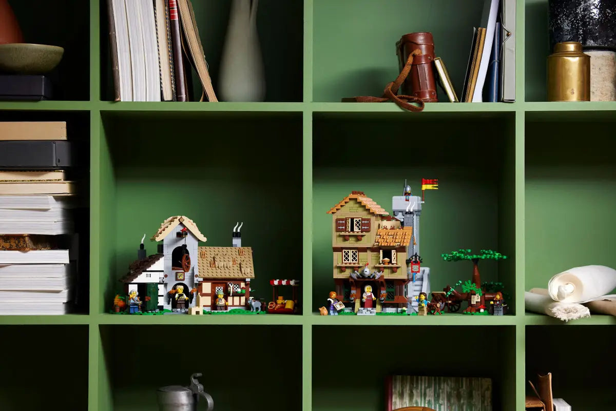 La place de la ville médiévale