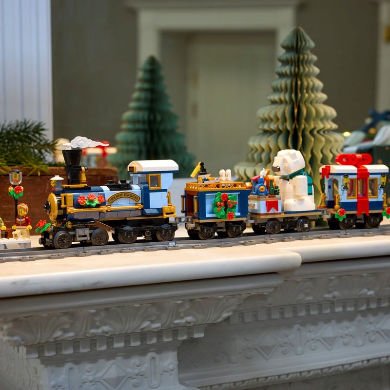 Le train de Noël