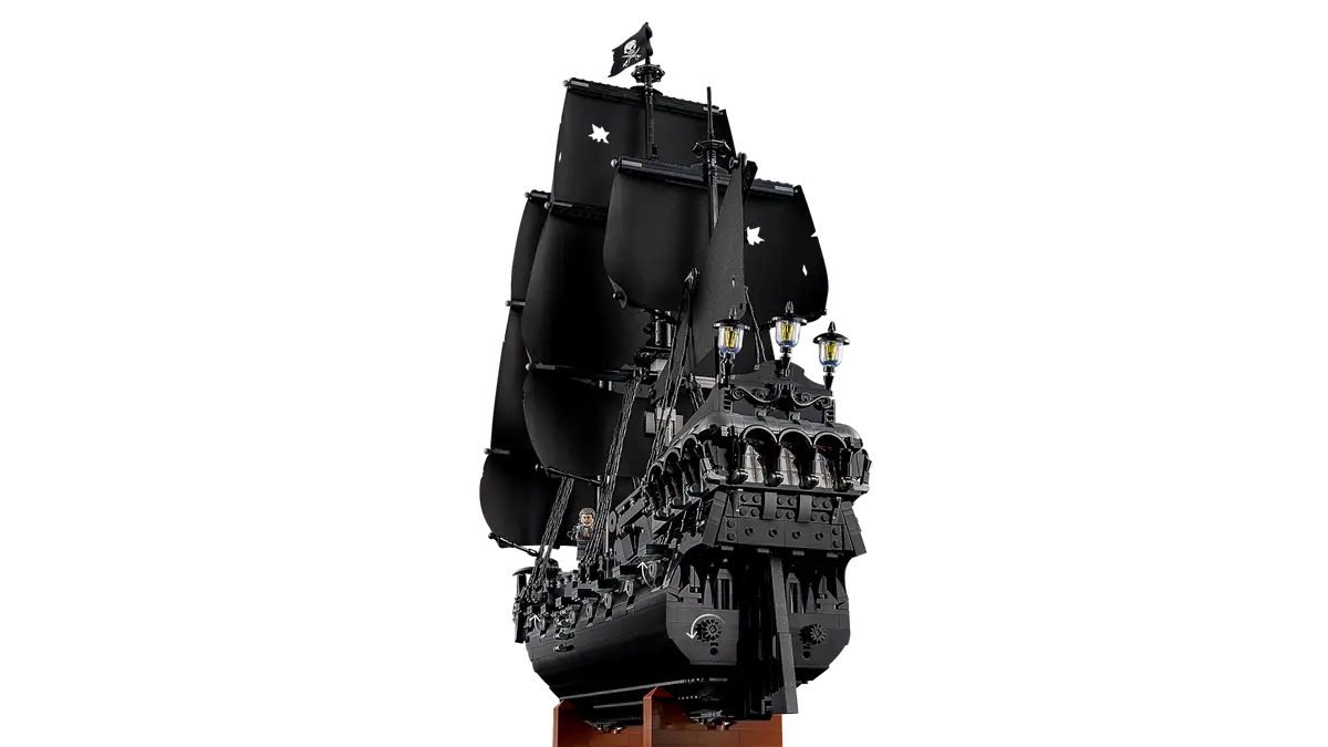 Le bateau pirate du capitaine Jack Sparrow