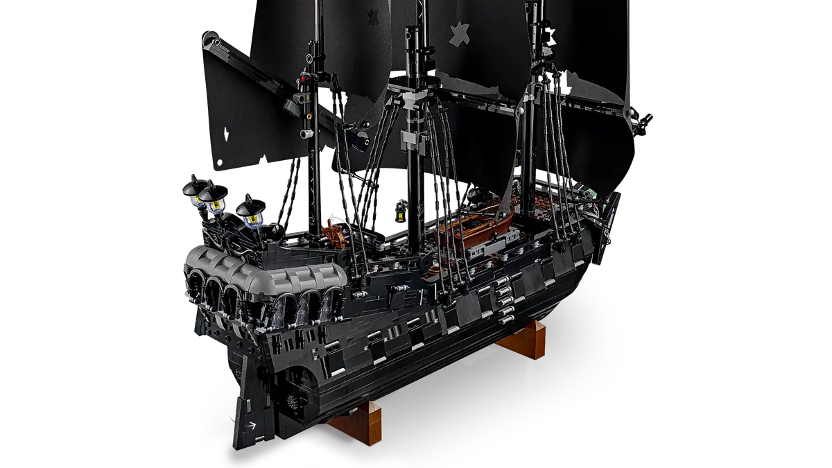 Le bateau pirate du capitaine Jack Sparrow
