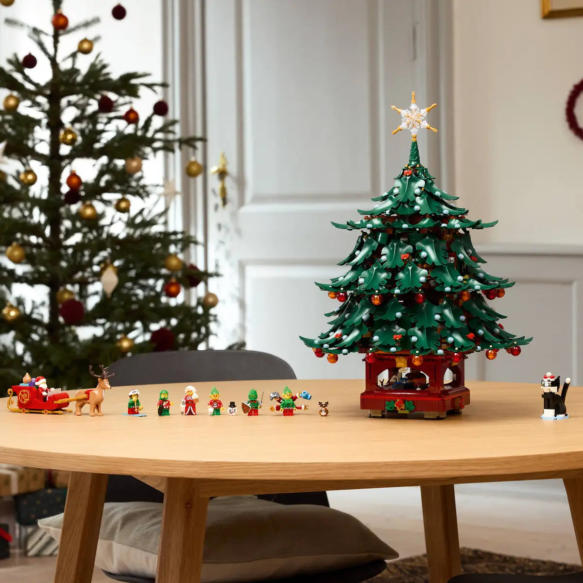 Sapin de Noël à construire en famille