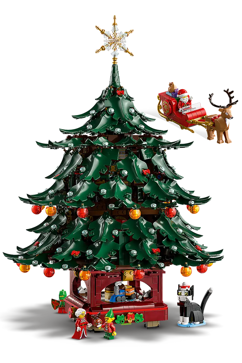 Sapin de Noël à construire en famille