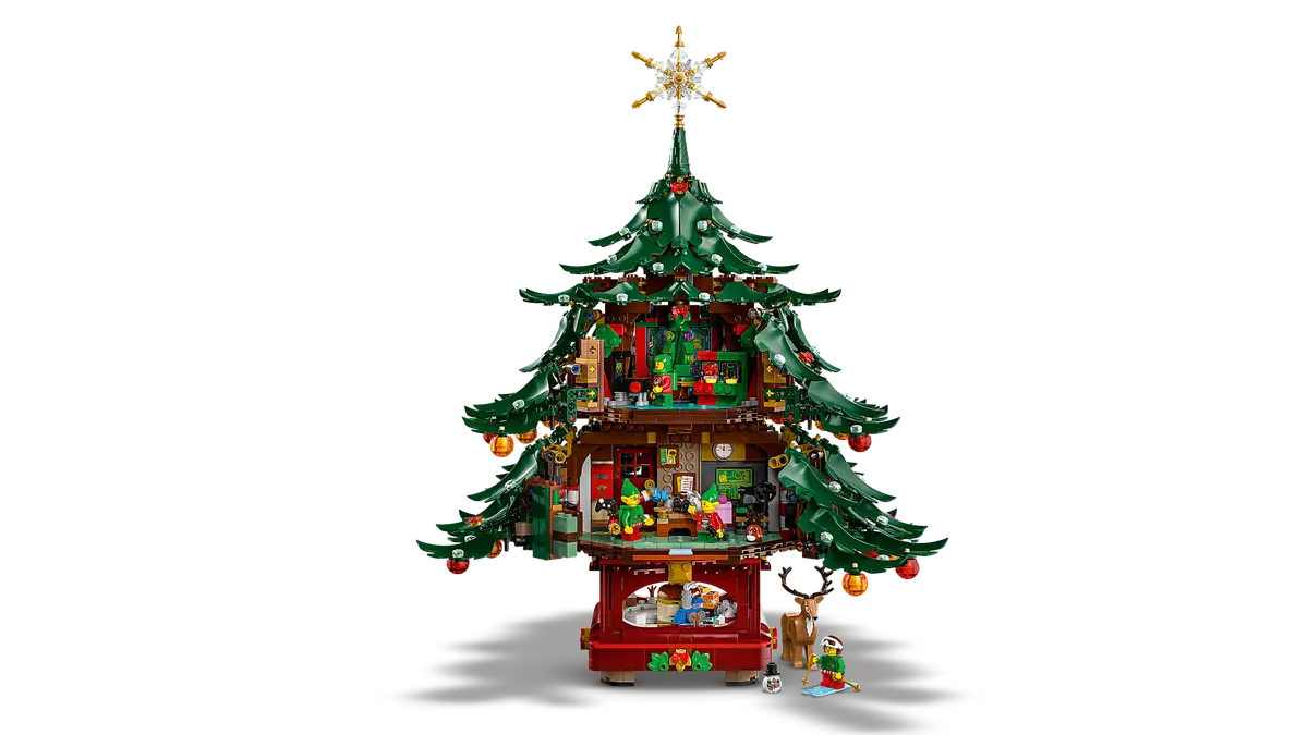 Sapin de Noël à construire en famille