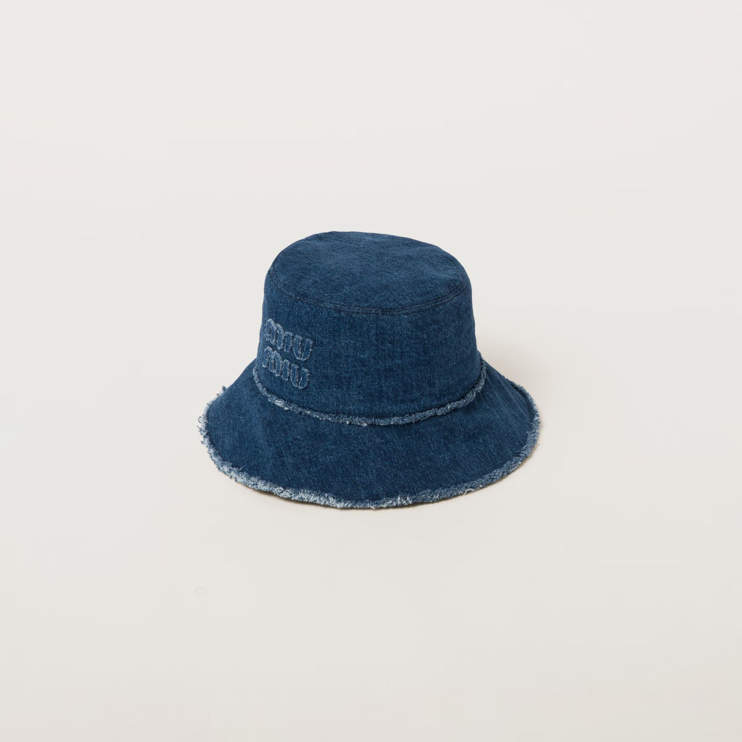Denim bucket hat – Blue