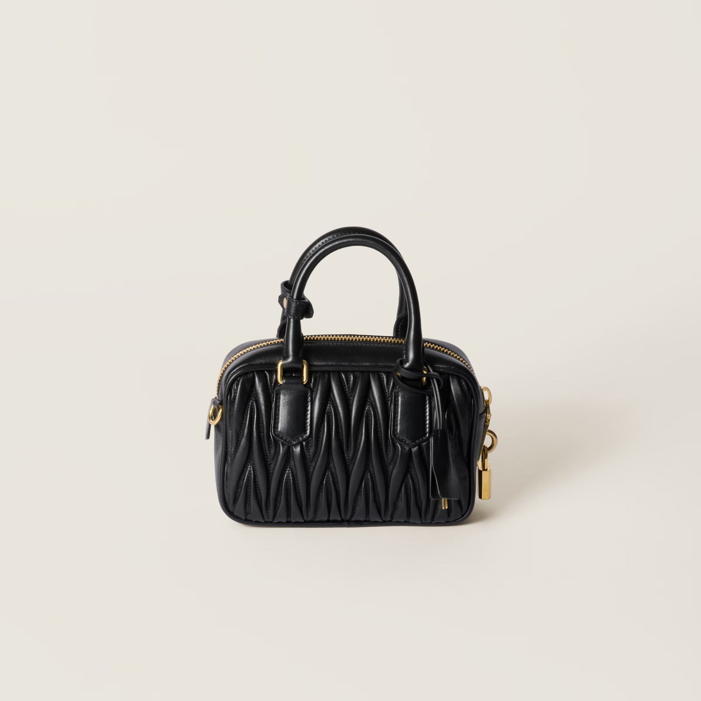 Arcadie small quilted nappa-leather handbag