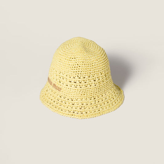 Fabric hat – Lemon & Caramel