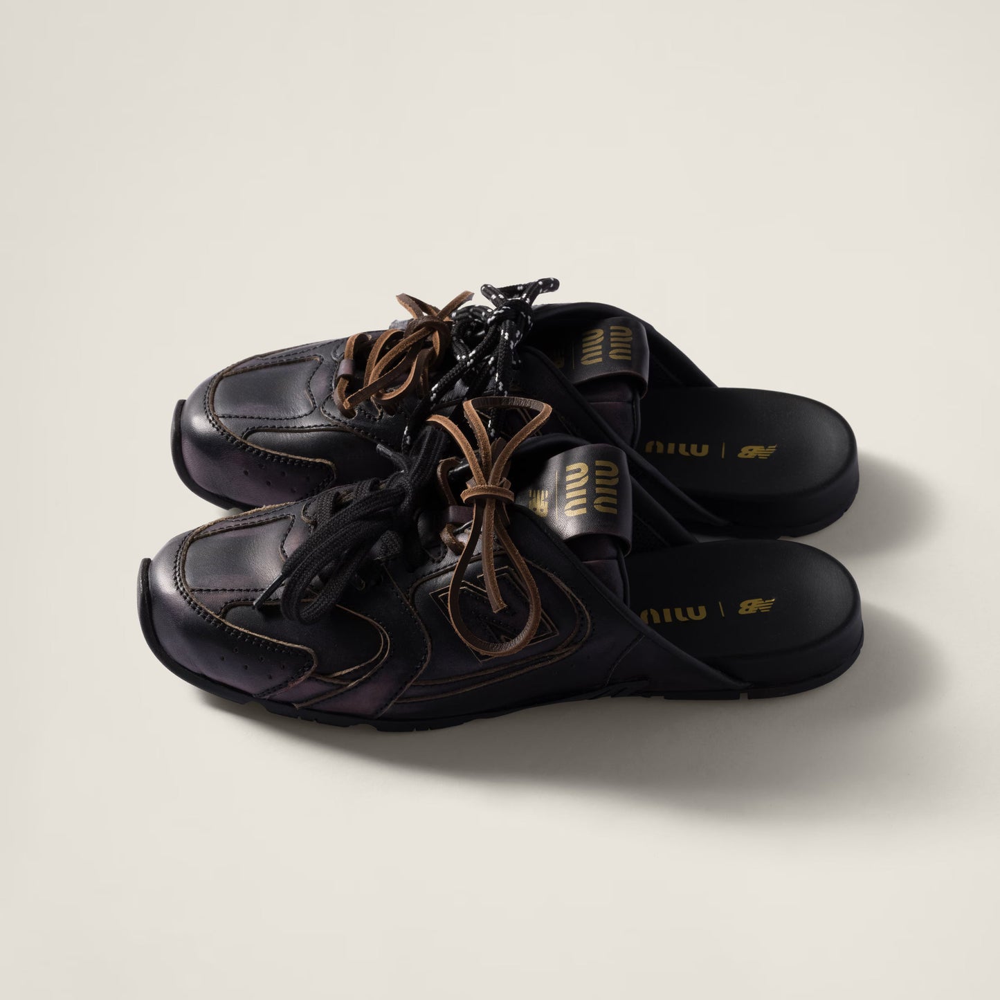 New Balance x Miu Miu 530 SL mule trainers