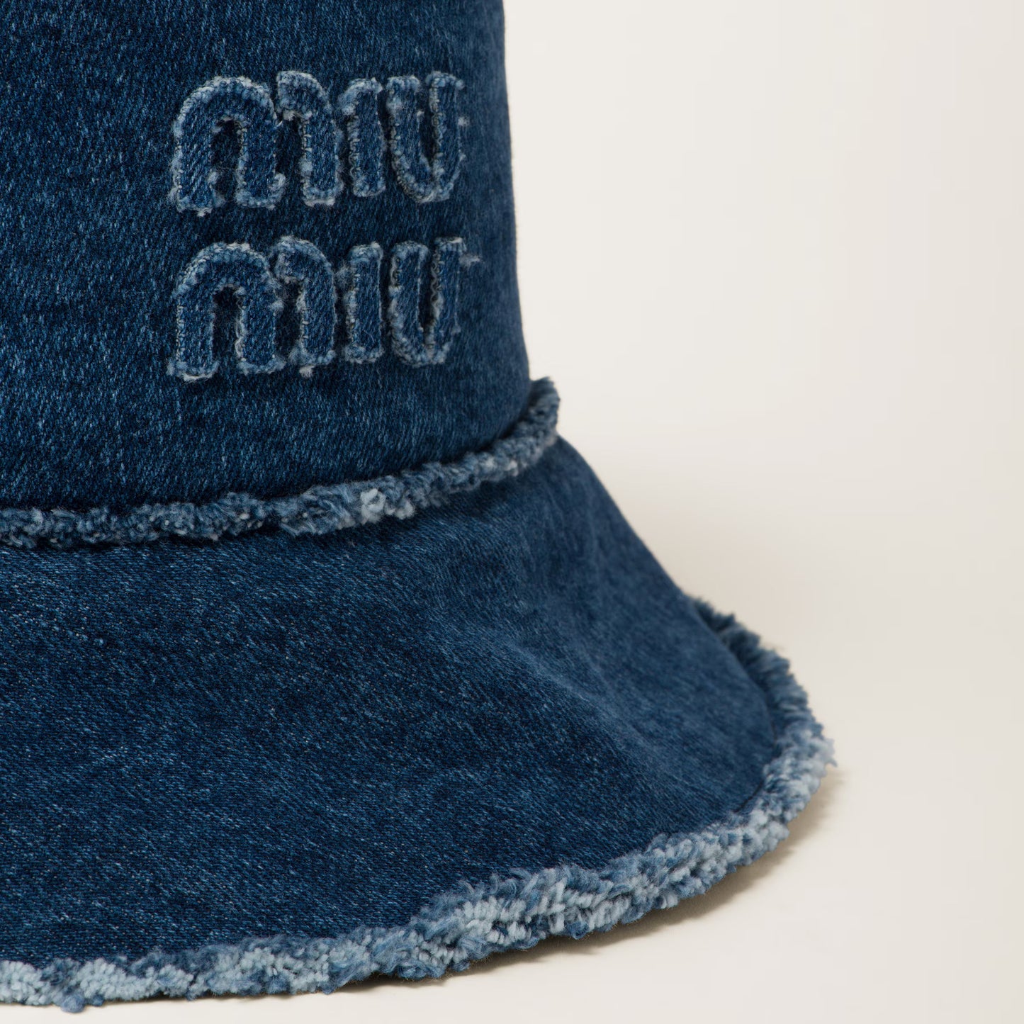 Denim bucket hat – Blue