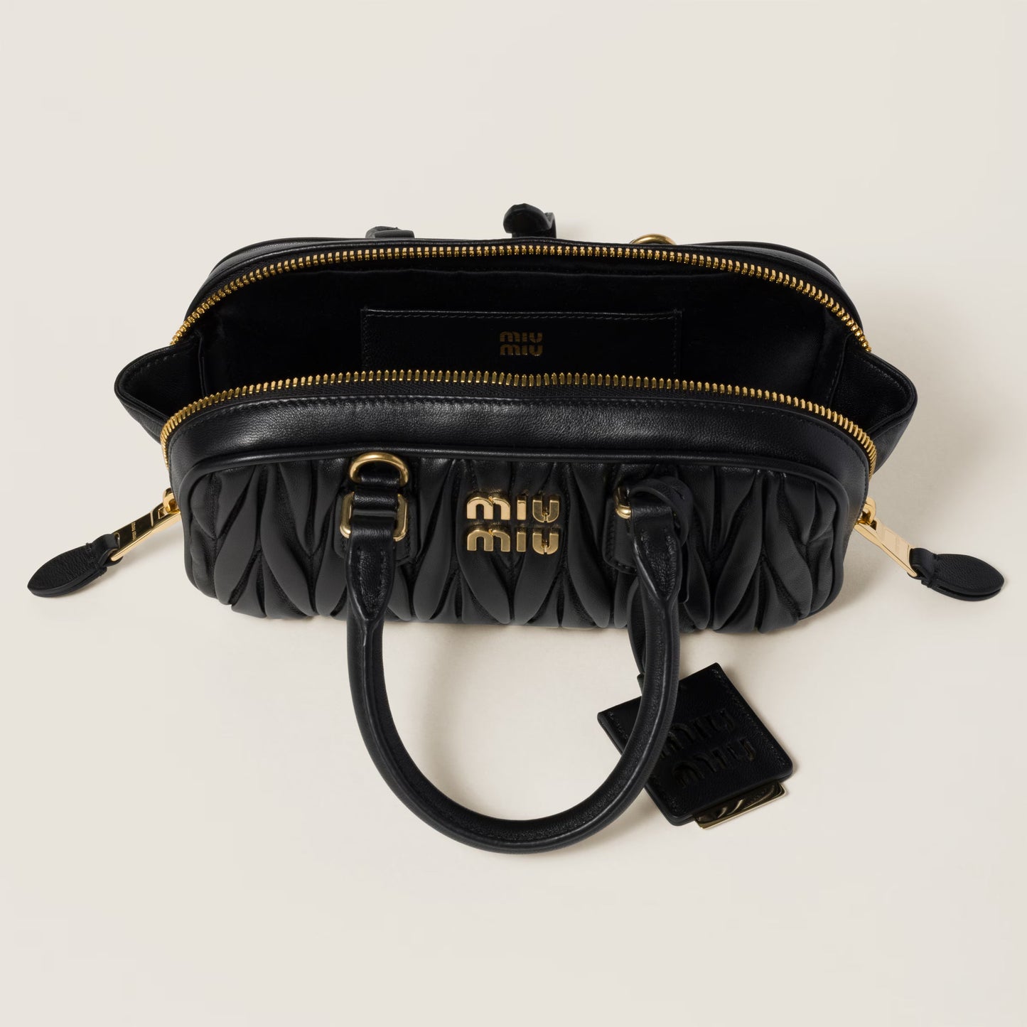 Arcadie mini quilted nappa-leather bag
