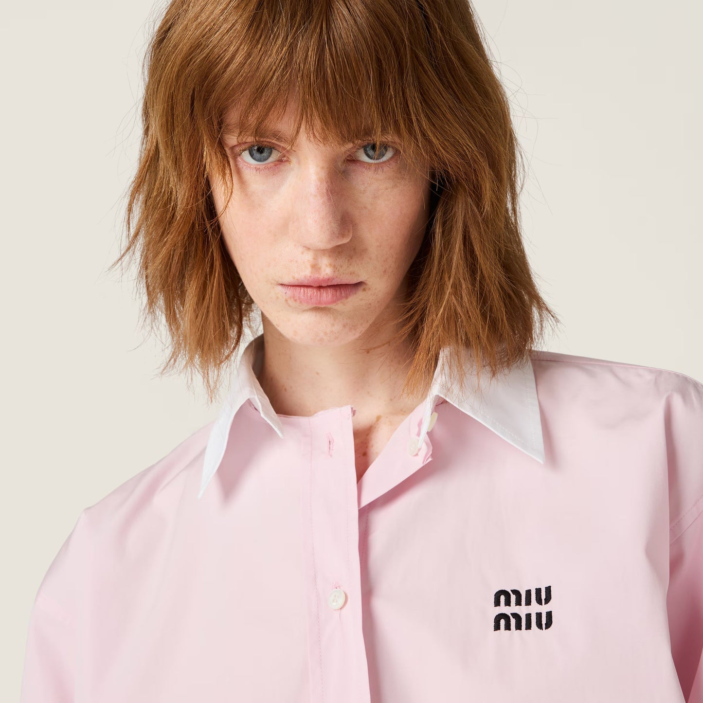 Poplin shirt – Pink