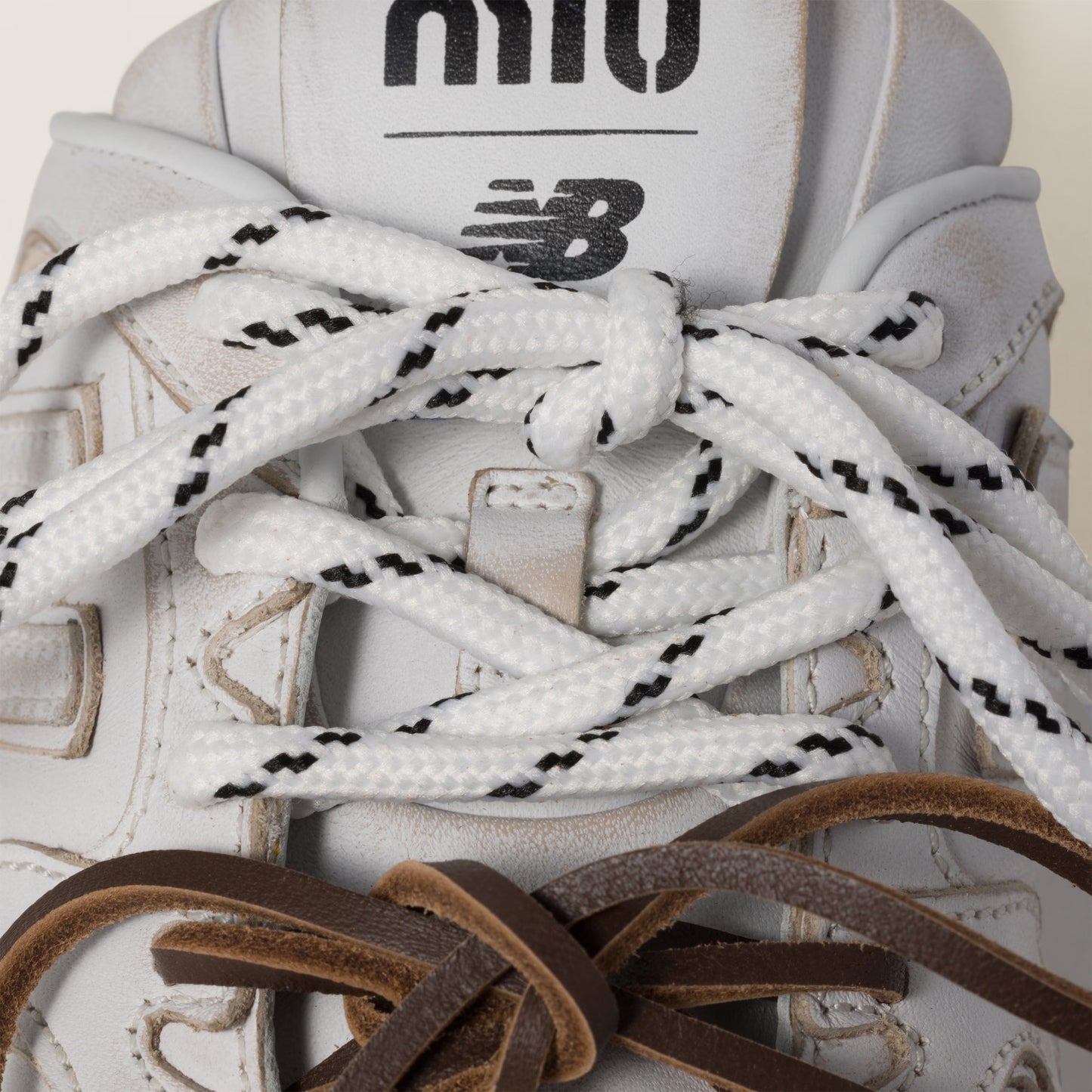New Balance x Miu Miu 530 SL mule trainers