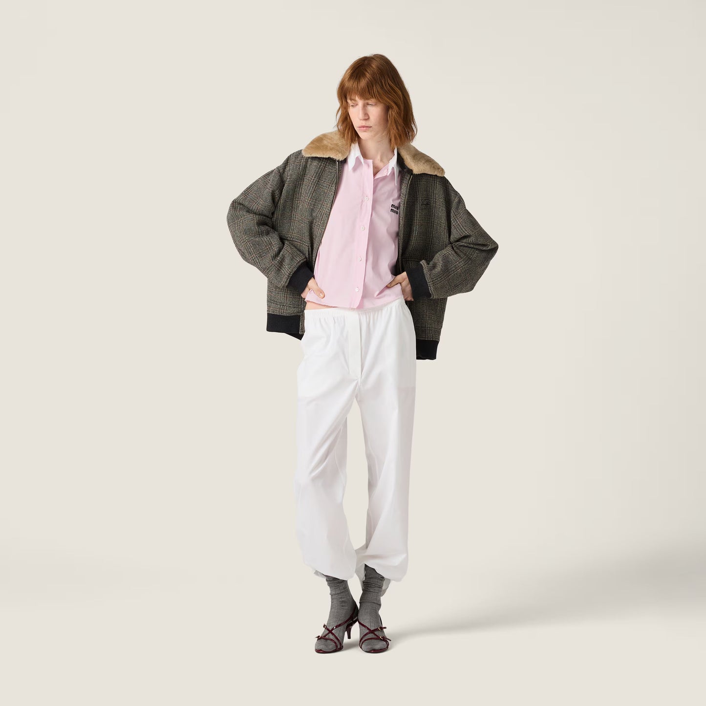 Poplin shirt – Pink