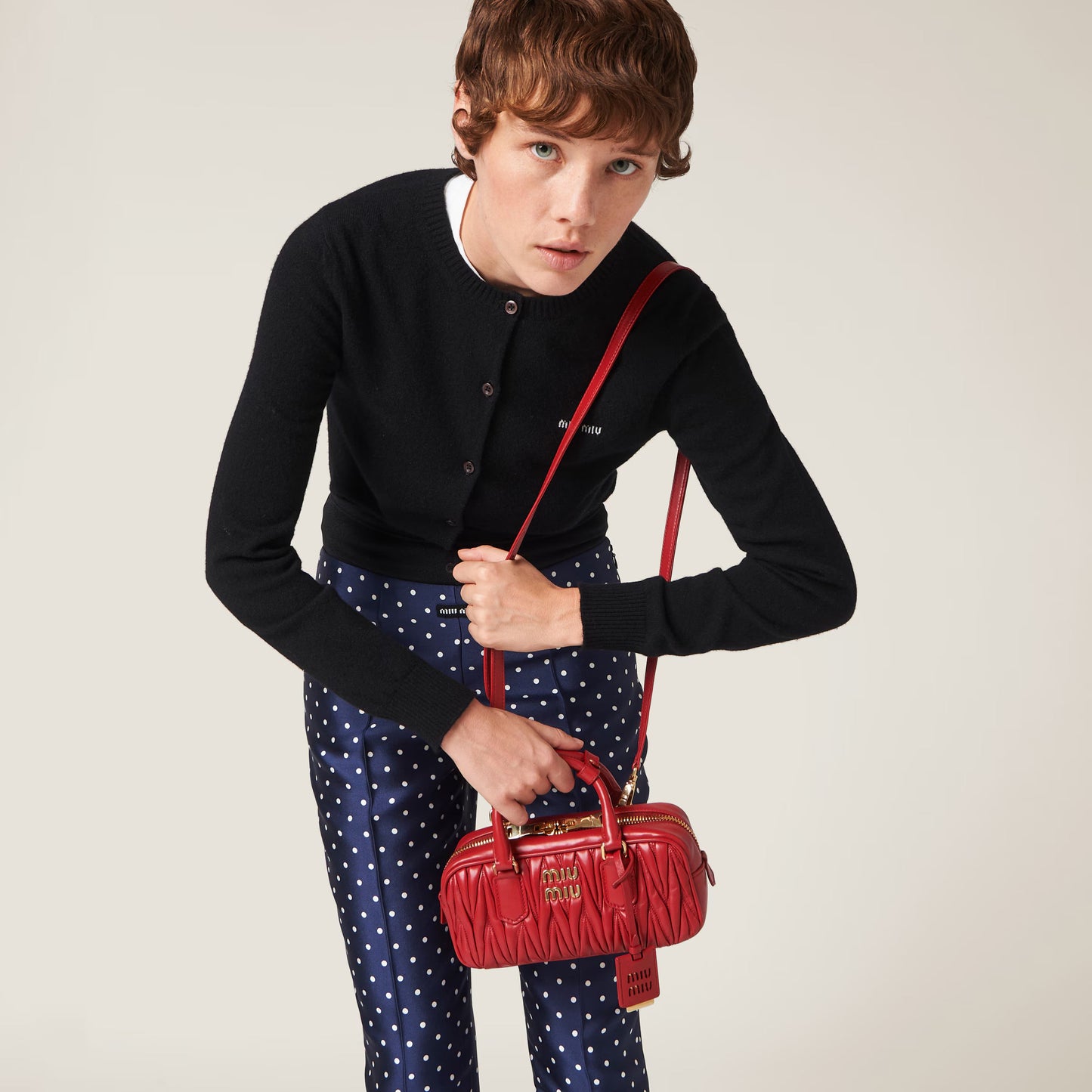 Arcadie quilted nappa-leather handbag – Classic