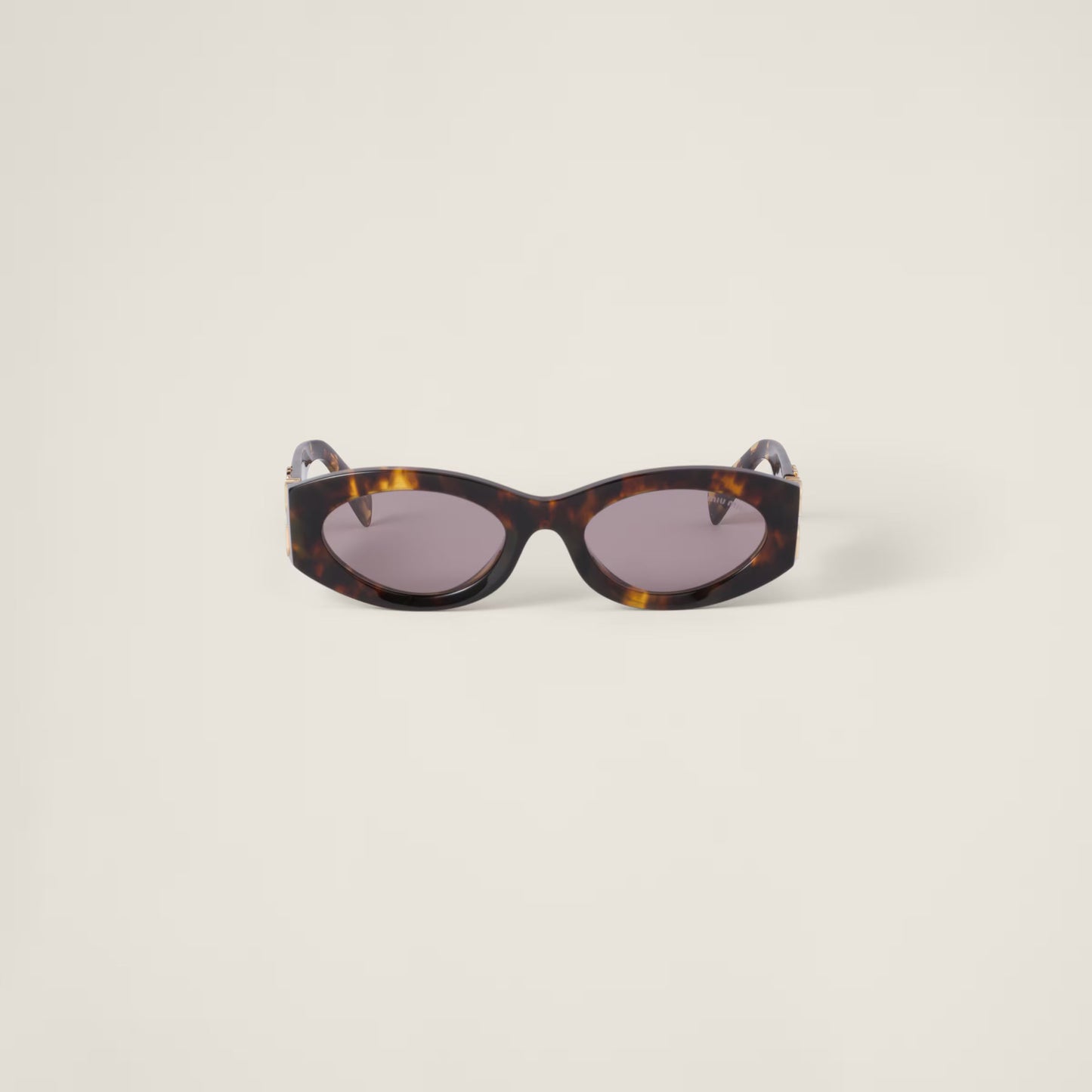 Miu Glimpse sunglasses – mauve lenses