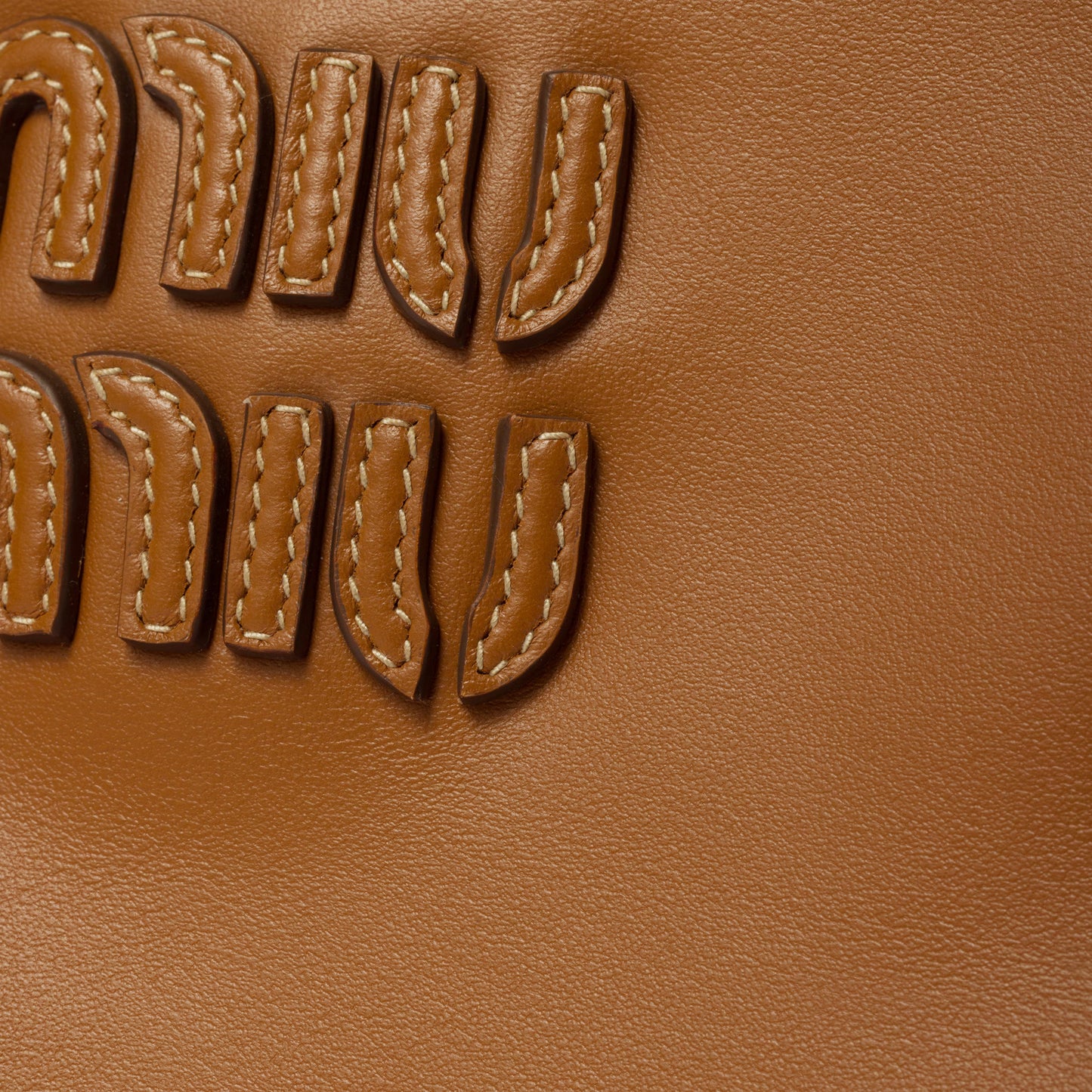 IVY leather mini bag – Cognac