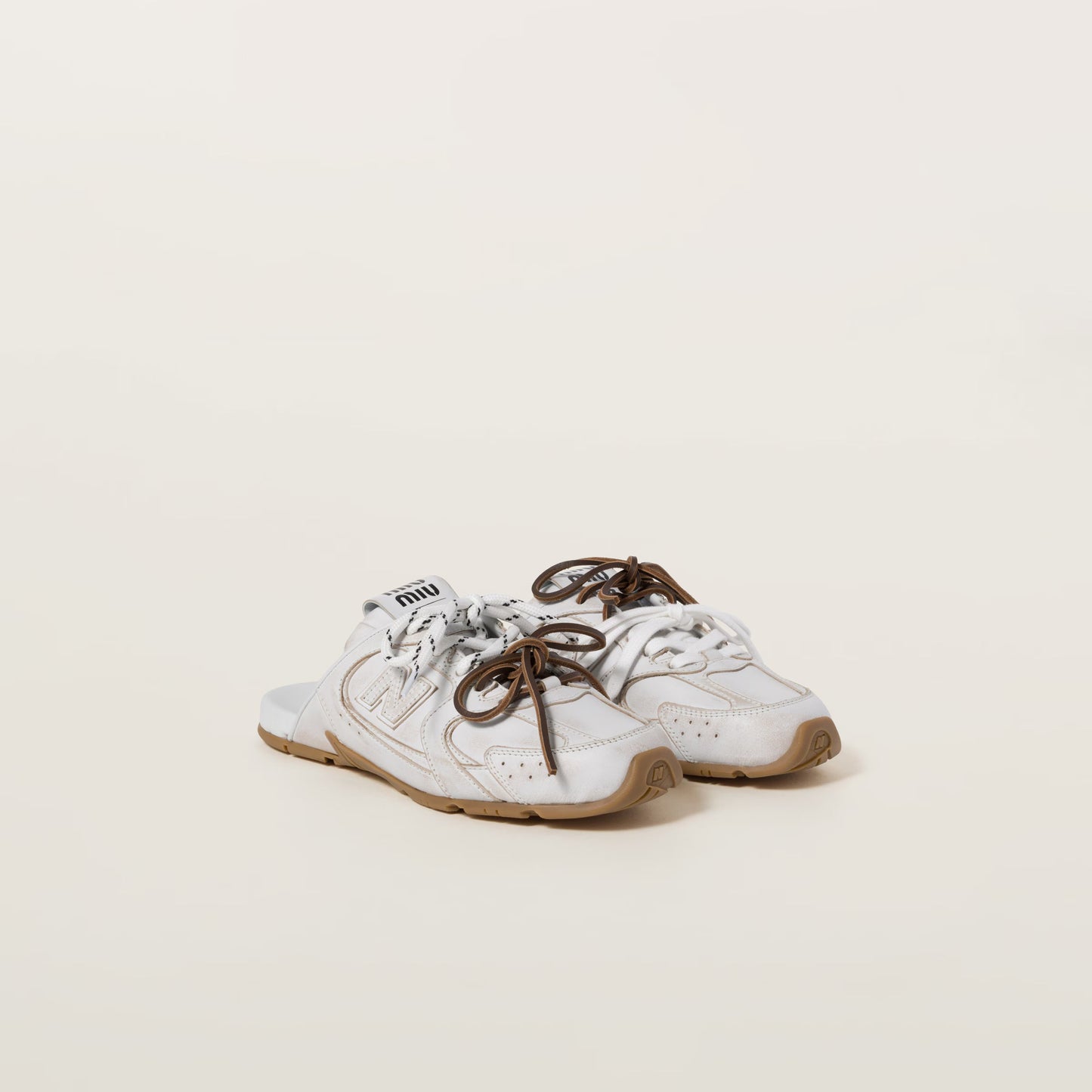 New Balance x Miu Miu 530 SL mule trainers