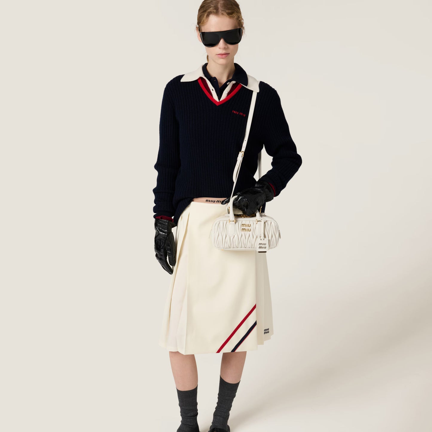 Arcadie quilted nappa-leather handbag  Classic