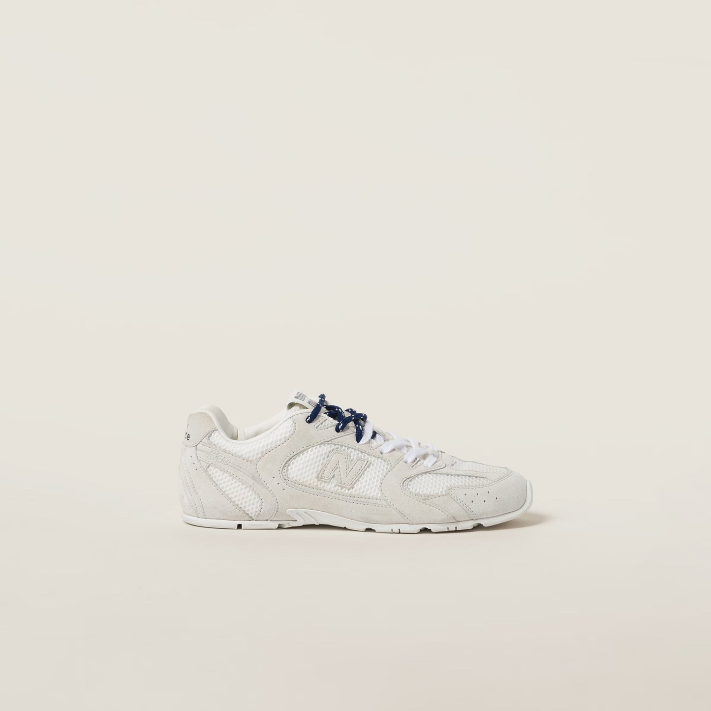 New Balance x Miu Miu 530 SL suede-and-mesh trainers