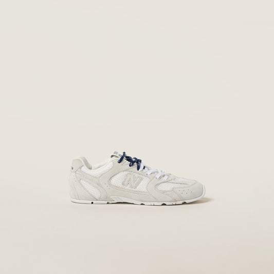 New Balance x Miu Miu 530 SL suede-and-mesh trainers