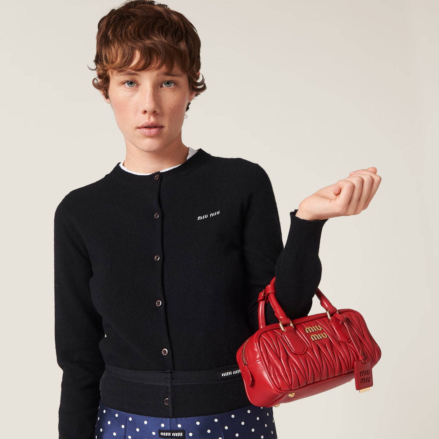 Arcadie quilted nappa-leather handbag – Classic